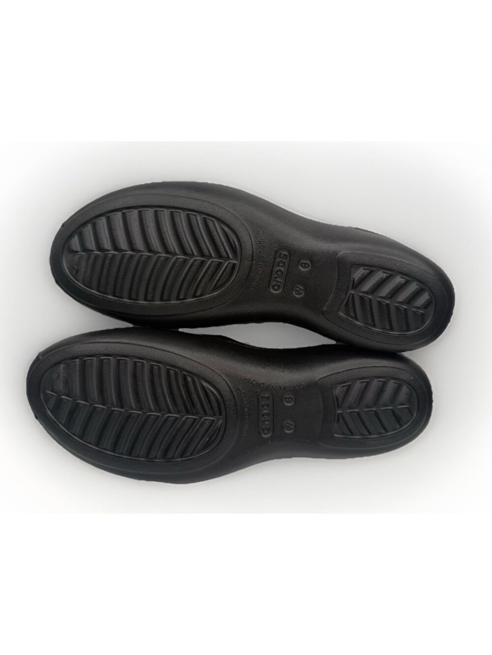 Crocs Olivia II Womens 8 Black Slingback Ballet Flats Comfort Casual Travel - Picture 9 of 11